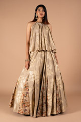 Gold Printed Top Bottom SetDSC00328