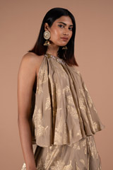 Gold Printed Top Bottom SetDSC00331