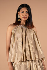 Gold Printed Top Bottom SetDSC00332