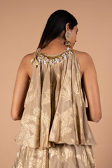 Gold Printed Top Bottom SetDSC00339