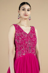 Hot Pink Tulle GownDSC09827