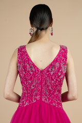 Hot Pink Tulle GownDSC09834