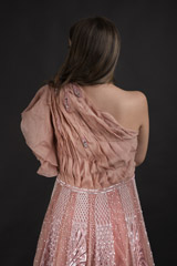 Pink Embroidered Gown_DTR1263