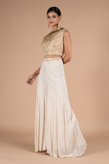 Gold Crepe ShararaDSC06539