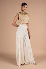 Gold Crepe ShararaDSC06542