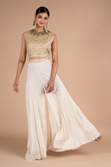 Gold Crepe ShararaDSC06543