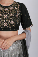 Green Ombre Katdana LehengaIMG_2842