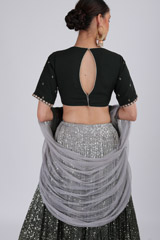Green Ombre Katdana LehengaIMG_2849