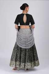 Green Ombre Katdana LehengaIMG_2850