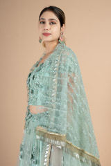 Mint  Green Lehenga  SetDSC09988