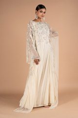 Embellished Cream DressDSC06723