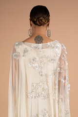 Embellished Cream DressDSC06726