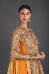 Orange Gota Panels LehengaIMG_0668