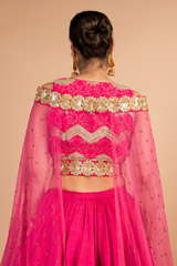 Pink Sequins Lehenga SetDSC09650