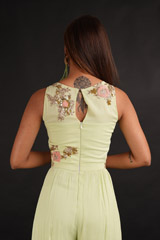 Pistachio Green JumpsuitDSC09664