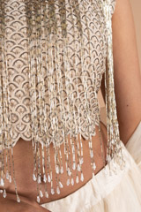 Ivory embellished lehenga setDSC06768