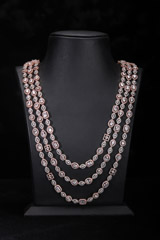 Silver Stone Necklace SetIMG_0632