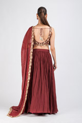 Red Embroidered Lehenga_DSC4493-Edit