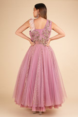 One-shoulder Pleated GownDSC01834