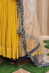 Mustard Floral Embroidered Lehenga_DSC9998-Edit