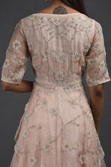 Peach Peplum Gown_SUB8827