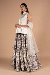 Vase Printed LehengaDSC06796
