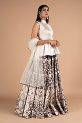 Vase Printed LehengaDSC06797