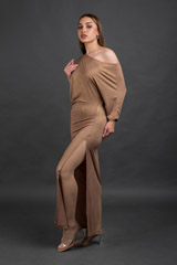 Golden High Slit Gown_DSC7773-Edit