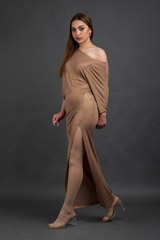 Golden High Slit Gown_DSC7785-Edit