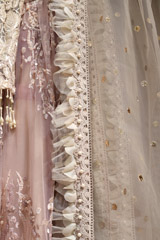 Beige Embellished Lehenga With  Peplum TopIMG_0781