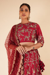 Red Lehenga SetDSC08170