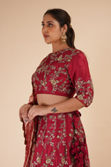 Red Lehenga SetDSC08173