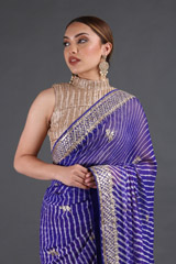 Violet Lahariya Gotta Work SareeIMG_4093