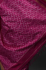 Black Silk Ikat Saree_DSC5744