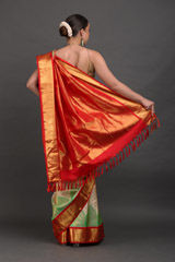 Cream Silk SareeIMG_6488