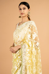 Lime Yellow SareeDSC03958