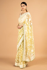 Lime Yellow SareeDSC03959