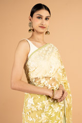 Lime Yellow SareeDSC03961