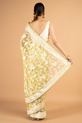 Lime Yellow SareeDSC03962