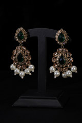 Golden Pearl Choker Necklace SetIMG_9895