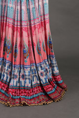 Blue Panel Anarkali SetIMG_4278