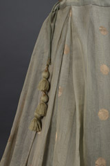 Handwoven Olive Chanderi LehengaIMG_6391