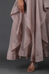 Grey Peplum GownIMG_4884
