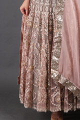 Grey Embroidered LehengaIMG_9261