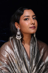 Silver Zircon and Pearl EarringsIMG_0710