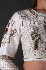 Light Blue High Garden LehengaIMG_8977