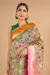 Banarasi Kora Silk SareeDSC04171