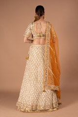 Beige Embellished Lehenga SetDSC00786