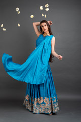 Blue Embroidered Top Bottom Set_DSC4394-Edit