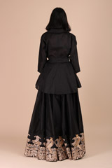 Black Embroidered Top Bottom SetIMG_5185